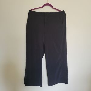 Athleta cropped wide leg pants